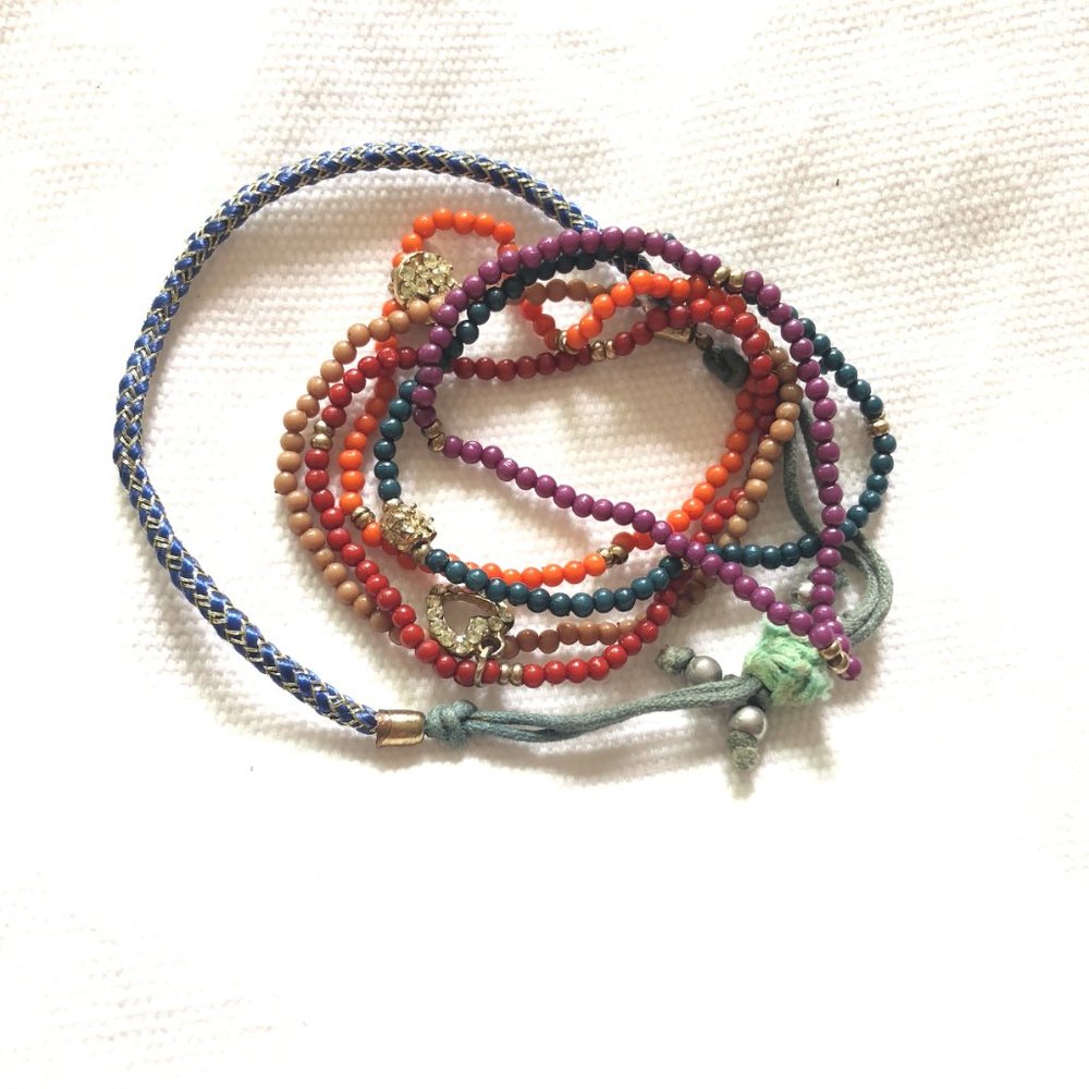2/$15 Colorful Boho Beaded Bracelet